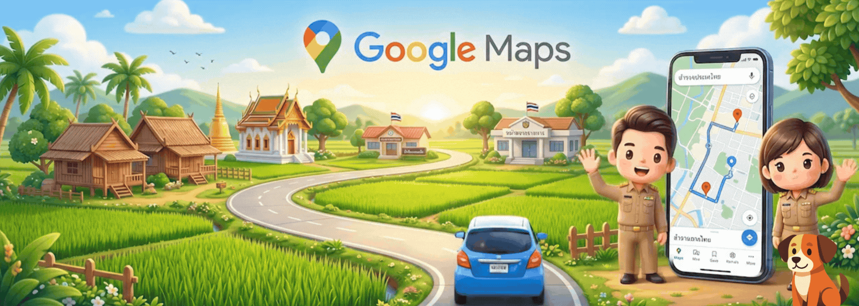 แผนที่เทศบาลตำบลปทุม (Google Maps)